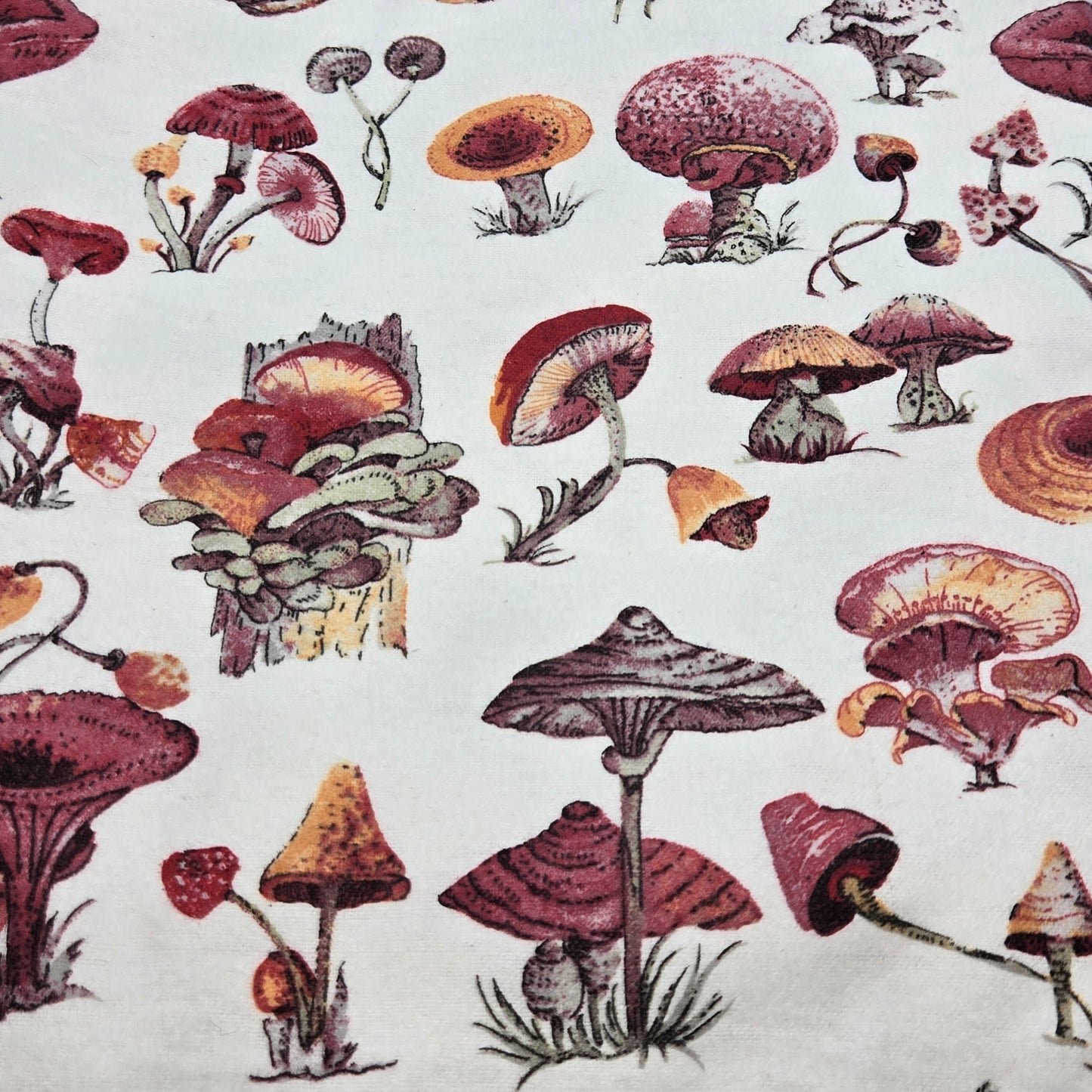 Mushroom Majesty - Flannel Pillowcase