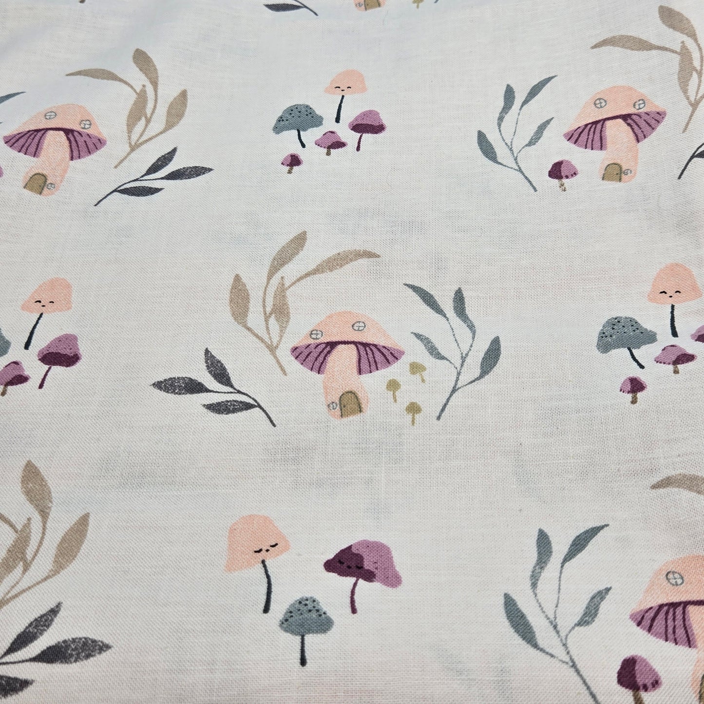 Faerie Fungi - Cotton Pillowcase