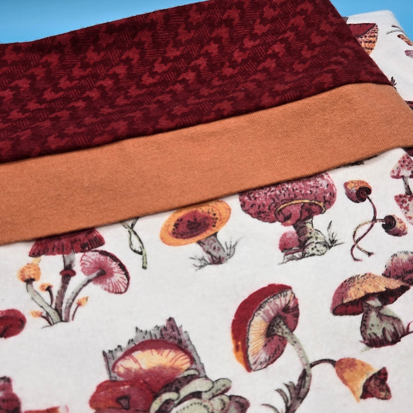 Mushroom Majesty - Flannel Pillowcase