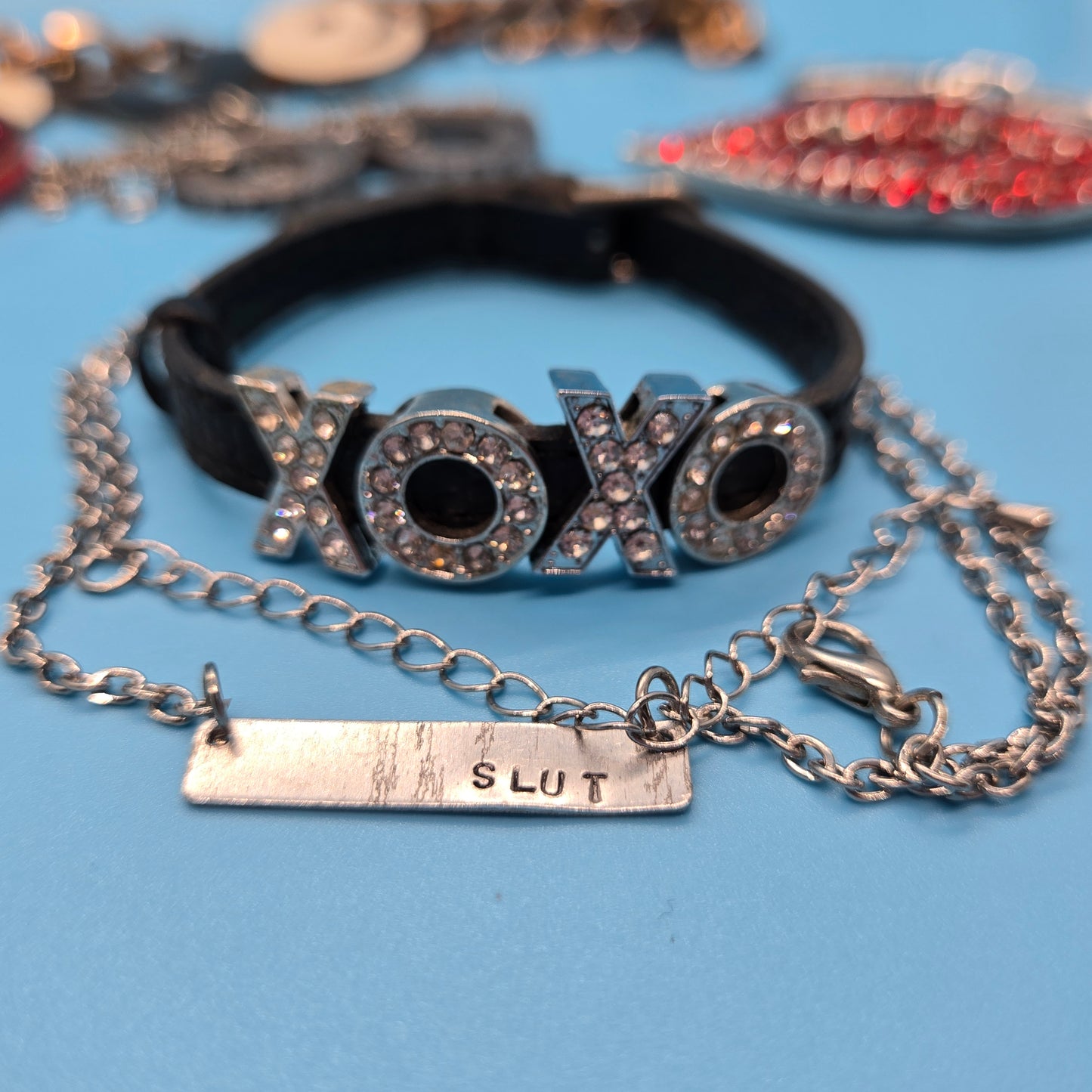 "Smokin' Hot Romance" Themed Accessories Pouch