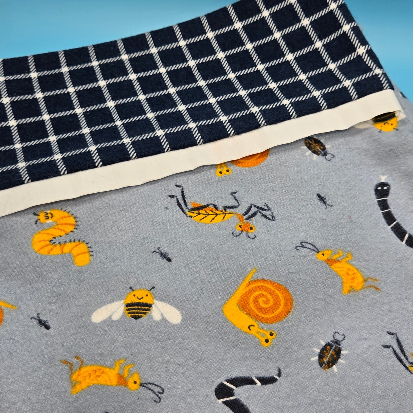 Bugs & Buddies - Flannel Pillowcase