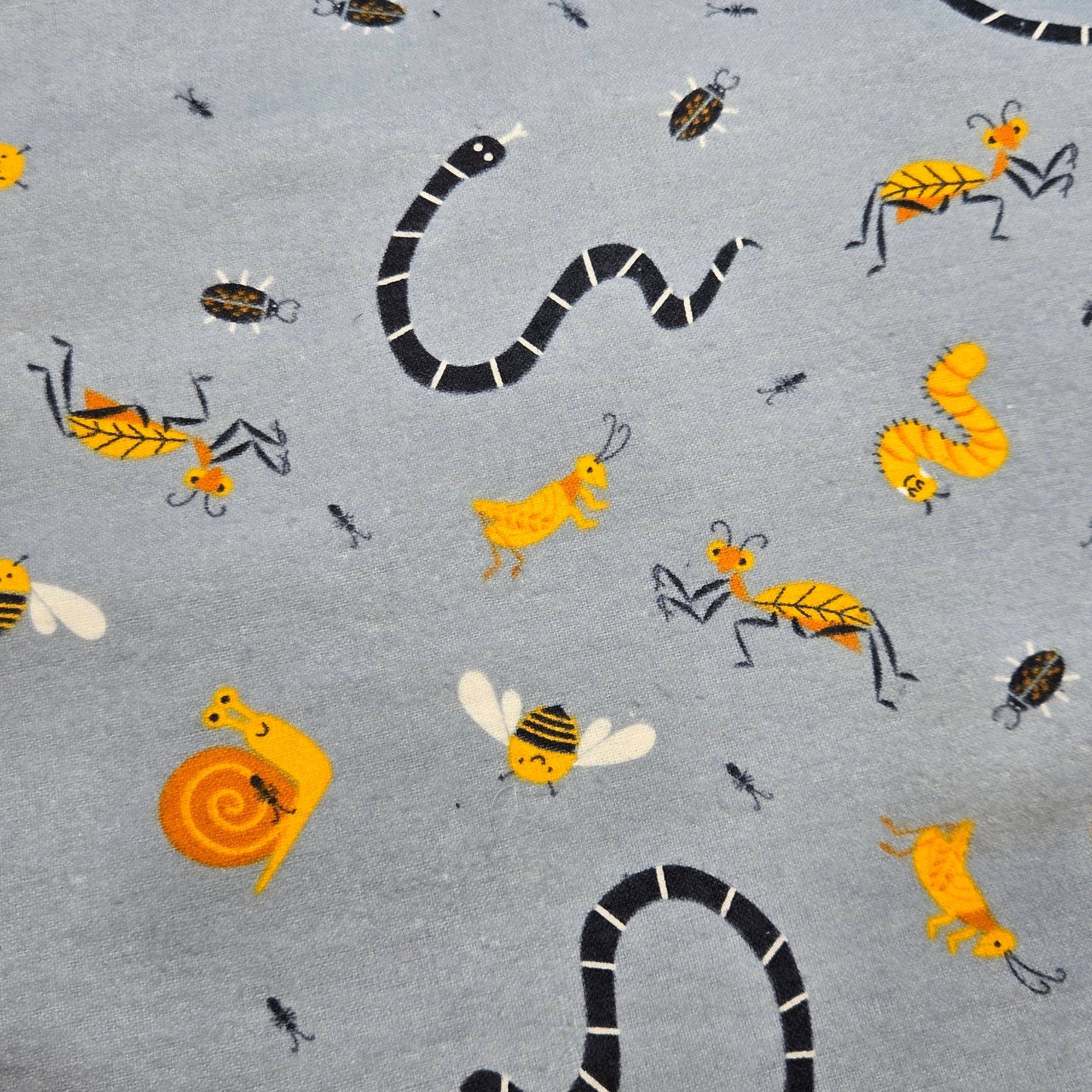 Bugs & Buddies - Flannel Pillowcase